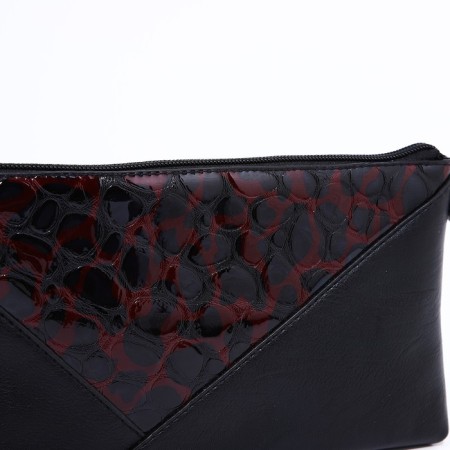 Lightning bag bag, black/red color-3
