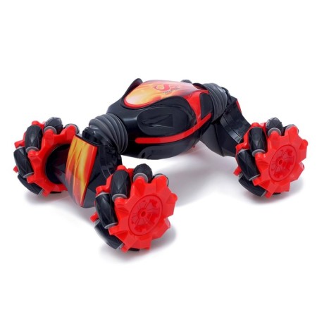 Transformer machine "All-terrain vehicle", all-wheel drive, movement in all directions, red color-4