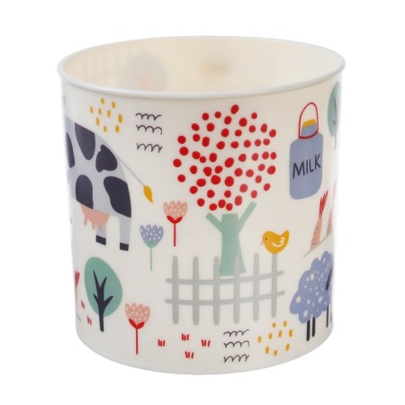 Baby mug with a decor of 280 ml, light beige-1