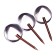 Power buttons transparent with a needle-pink gold 50 pieces in a plastic box 10771135