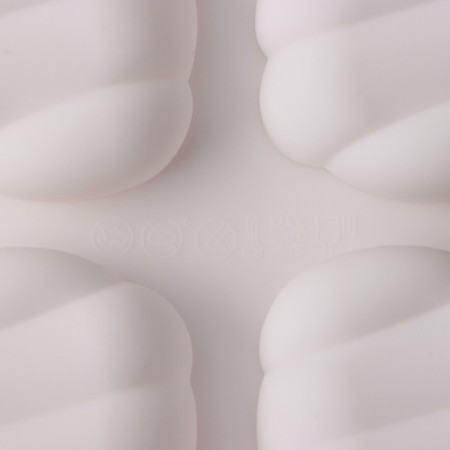 Form for mousse desserts and baking konfinetta "cord", 30 × 17.5 × 2 cm, 9 cells (9 × 4.5 cm), white color-5