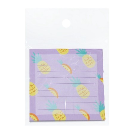 Block with a sticky edge 74*74mm 80l with a pattern fruit mix-7