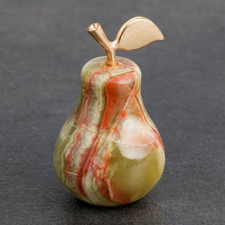 Souvenir "Pear", 3.8x5 cm, onyx-1