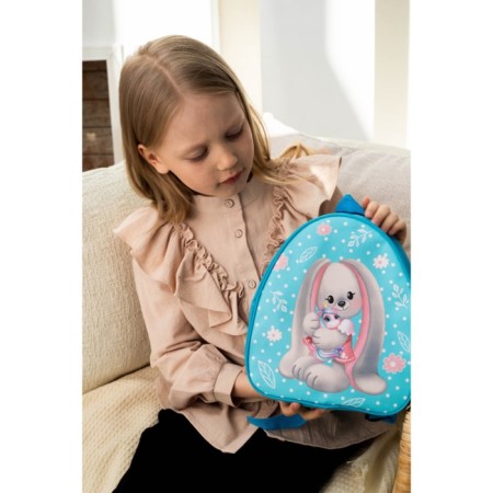 Baby backpack "Bunny LI", rr 23 x 20.5 cm-4