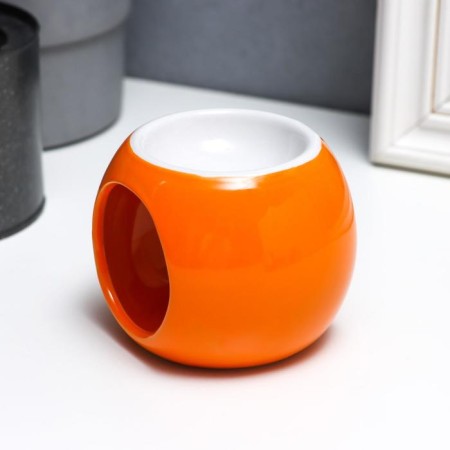 Aroma lamp ceramics "Bright ball" mix 7.5x9x8 cm-3