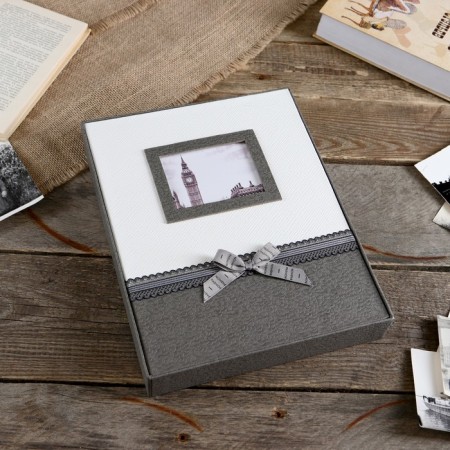 Photo album magnetic 20 sheets "Balt and lace" MIX 29.5x23.5x4 cm