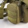 Leded bag "Adventure", camouflage, green