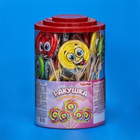 Caramel on a stick "Chakmak. Shell" Fruit taste, 20 g-2