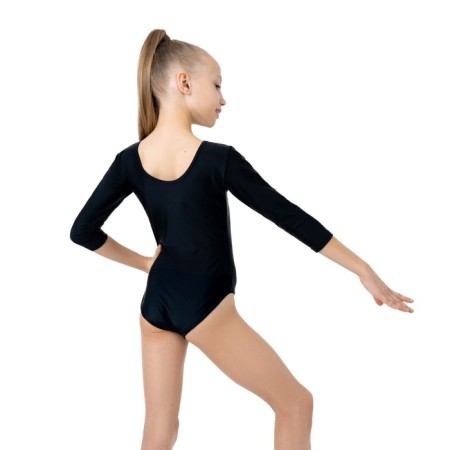 A swimsuit for gymnastics and dancing Grace Dance, p. 38, black color-2