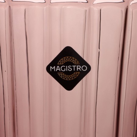 Glass glass Magistro "La-Channel", 350 ml, pink color-3