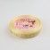 Kapron tape with embossing "Christmas tree", 15 mm × 23 ± 1 m, beige/gold color