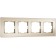 Frame for 4 posts Senso (champagne, glass Soft-Touch) W0043111
