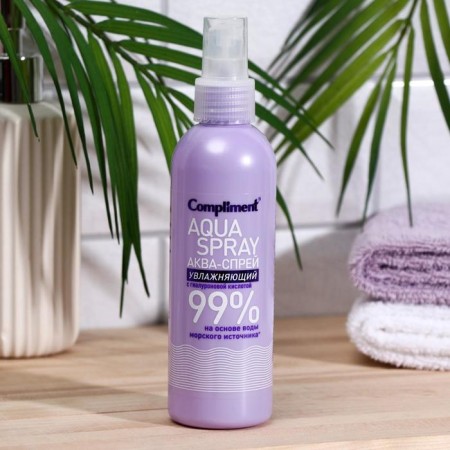 Aqua spray moisturizing Compliment, with hyaluronic acid, 200 ml