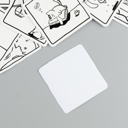 Stickers plastic "Miracle-living" set 60 pcs 10x12 cm-2