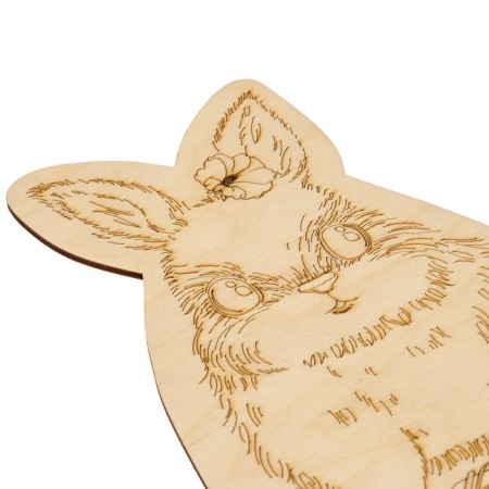 Доска для выжигания «Заяц»-3