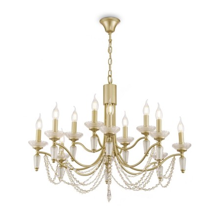Freya FR2009PL-12G ZOE, 830x830x1750 mm, E14, 12x40W, Color gold-3