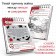 Creative notebook with tasks, stickers and engravings, anime
