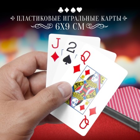 Playing Poker Classic Maps, 54 plastic cards, 18+-1