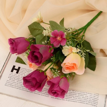 Bouquet "Rosa Linda Assorted" 4x27 cm, mix