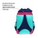 School backpack, 37 x 26 x 13 cm, ergonomic back, calligrata ORT "Butterfly"