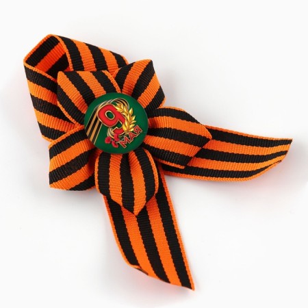 Icon - tape with a flower on Victory Day “May 9: Soldier”, 10.5 x 14 cm-3