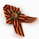 Icon - tape with a flower on Victory Day “May 9: Soldier”, 10.5 x 14 cm