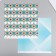 Scrapbooking paper bilateral "rhombus" density 180 g 30.5x32 cm