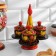 Set for spices "Treika", capacities of 30ml, Khokhloma