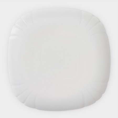 Set of substitution plates Luminarc Lotusia, d = 25.5 cm, glass ceramic, 6 pcs, white color-4