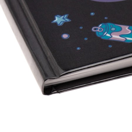 School diary for grades 1-11, "marmalade bear", a solid cover, print on holographic lamination, glossy lamination, an offset block 65g/m2, a universal cheat sheet, 48 sheets-2