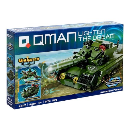 Designer Unlimited ideas "Military Technique", 3 in 1, 329 details-3