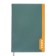 Dated 2025 diary, A5, 176 sheets of Escalada, solid cover of artificial leather, foil embossing, liesse, cream block 70 g/m2, green