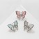 Brooch "Butterfly" aesthetic, color mix (indivisible FAS. 12pcs, price per pcs)