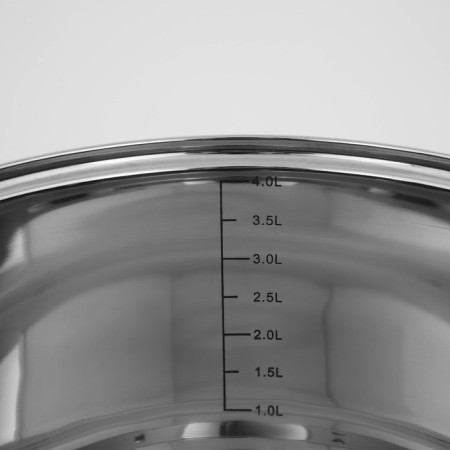 Grette stainless steel pan, 4.2 l, d = 22 cm, with a lid, the capsule, induction-4