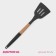Bruttered blade with slots of the Brownie, 32 × 7 cm, gray/beige color