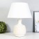 Loxy table lamp E14 40W white 30x30x41 cm Risalux