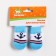 Nosks non -slip "sailor", size S (2.5/3.5 * 6 cm), set 4 pcs, blue