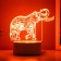 Light "Elephant" LED white 16x9.5x13 cm Risalux
