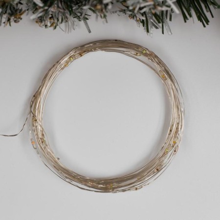 Garland "thread" 5 m dew, ip20, silver thread, 50 LED, glow of multi, 2 modes, AAH3-1