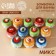 New Year. A bomb for a bath with a toy, 140 g, mix