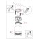 Lamp 1x12W GX53 8.5x8.5x8 cm, black/white
