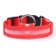 Collar with backlight size S, Osh 35-43 x 2.5 cm, 3 glow modes red