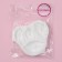 Mold Dolyana "Lips", 8.5 × 8 × 1.5 cm, white color