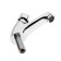 Crane for one water Accoona A90400, portioned, chrome