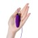 Vibroyaito with the Toyfa A-Toys Cony control panel, silicone, purple color, 7.6 cm