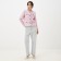 Women's tweed jacket mist r.48, pink