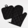 Kitchen set (2 items) of the “Night” share, a grade 17x17 cm, mittens 26x16 cm, 100% p/e