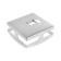 Nozzle for MFI Tundra, square cutting for drywall, wood, plastic, 95x95x40 mm