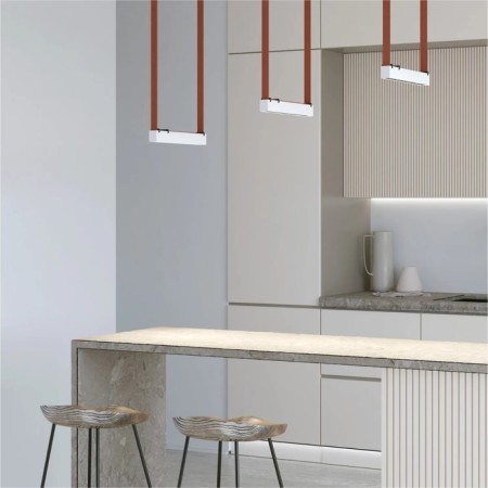 DK5570-WB Belty Grill Lamp with LED L323MM H45MM 48V 24 ° 4000K IP20 white with black A-4