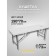 Cosmetological couch with a face for the face of Massage Strong, size 190 × 70 × 73 cm, white color